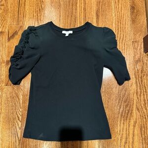 Joie’s T shirt with ruffle sleeves